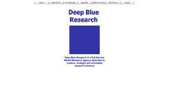 Desktop Screenshot of deepblueresearch.co.uk